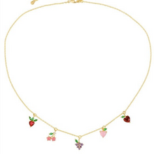 Load image into Gallery viewer, FRUIT Basket 14K Gold Necklace
