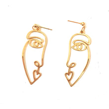 Load image into Gallery viewer, PICASSO Gold Drop Earrings
