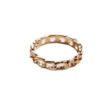 Load image into Gallery viewer, ATHENA 14K Goldplate Chainlink Ring
