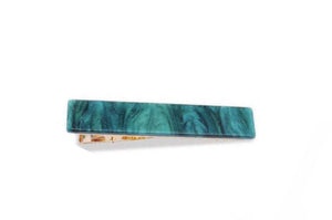 KYLIE Barrette in Green Galaxy