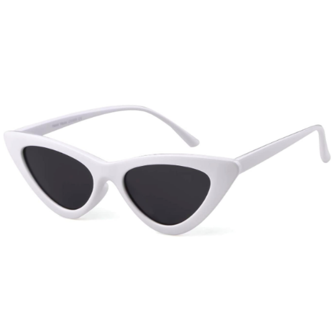 The GWEN Cat-Eye Sunnies in White