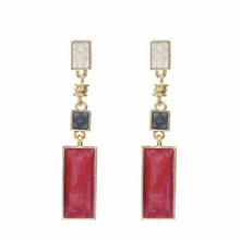 Load image into Gallery viewer, MAEVE Gold Drop Statement Earrings
