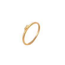 Load image into Gallery viewer, AMORA Dainty Heart Stacker Ring in 14K Goldplate
