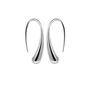 AURORA Silver Teardrop Earrings