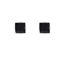 Load image into Gallery viewer, BOXI Black CZ Studs
