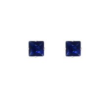 Load image into Gallery viewer, BOXI Sapphire CZ Studs
