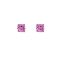 Load image into Gallery viewer, BOXI Pink CZ Studs
