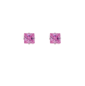 BOXI Pink CZ Studs