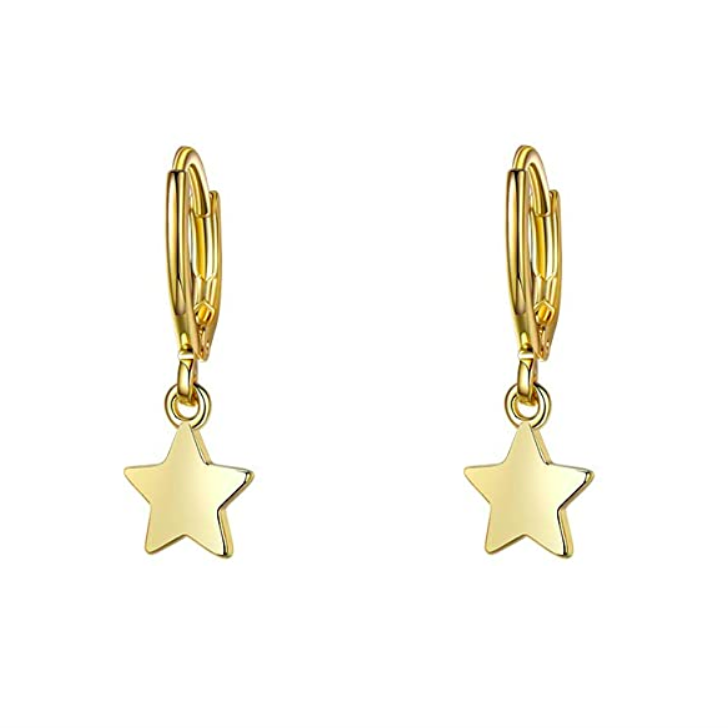 ASTRA Star Gold Huggie Hoops