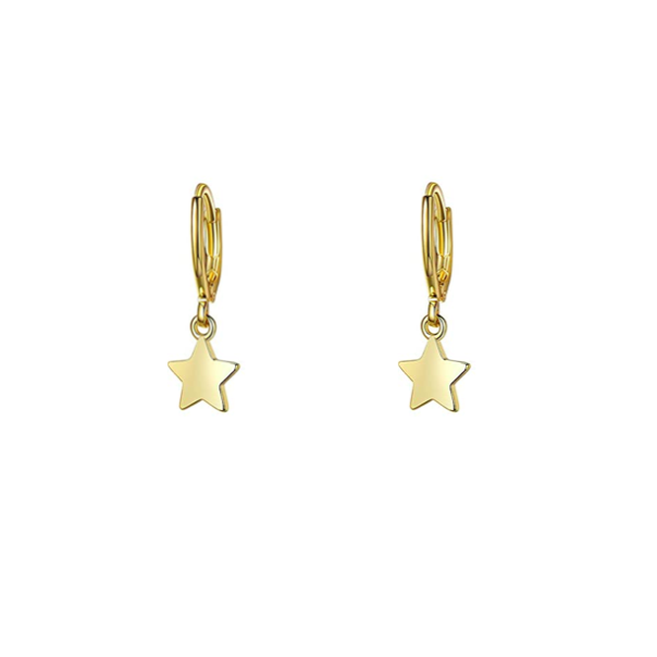 ASTRA Star Gold Huggie Hoops