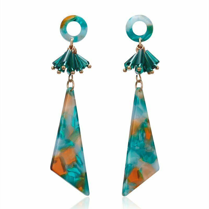 AMARA Turquoise Angle Drops