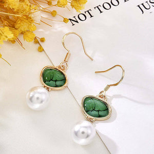 MARNIE Emerald Pearl Drops