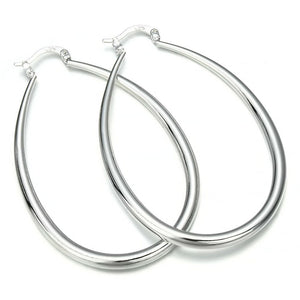 ALESSA 925 Silver Hoops