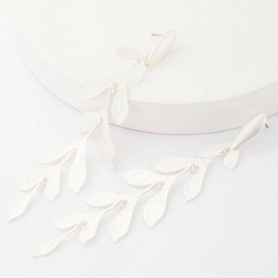 ROWAN Silver Drop Earrings