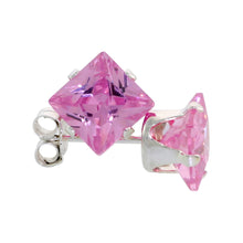 Load image into Gallery viewer, BOXI Pink CZ Studs
